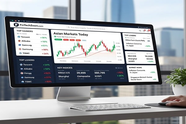 FintechZoom.com Asian Markets Today: Real-Time Insights, Trends & Market Analysis