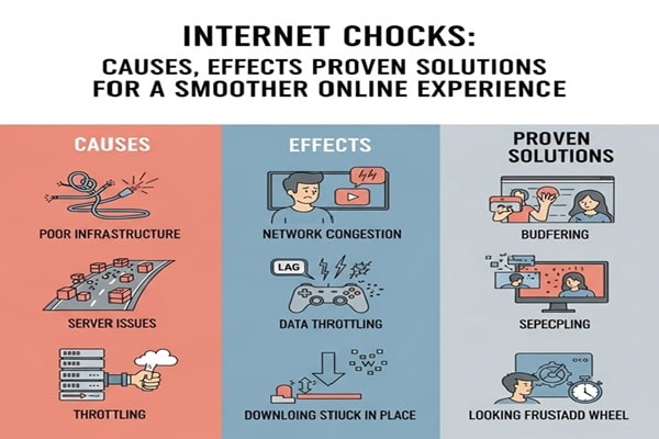 Internet Chocks: Causes, Effects, and Proven Solutions for a Smoother Online Experience